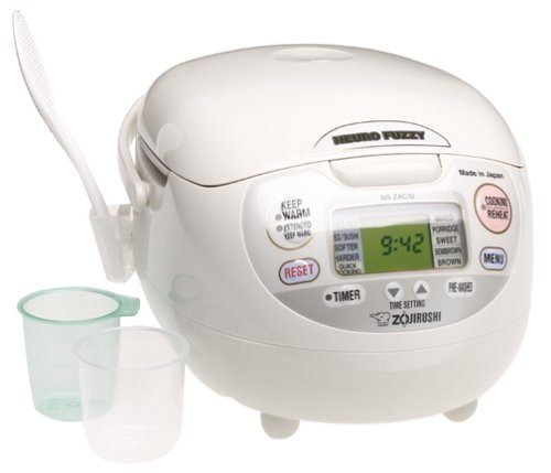 Zojirushi NS-ZCC10 Neuro Fuzzy Rice Cooker and Warmer