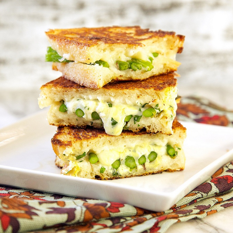 Donna Asparagus Grilled Cheese