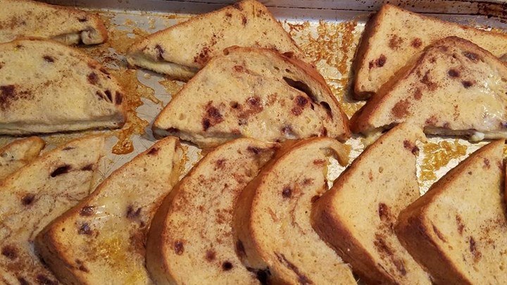French Toast Baked Brunch via All recipes