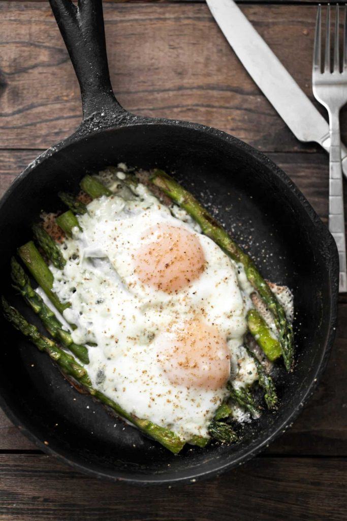 Asparagus and Eggs by Naturally Yella