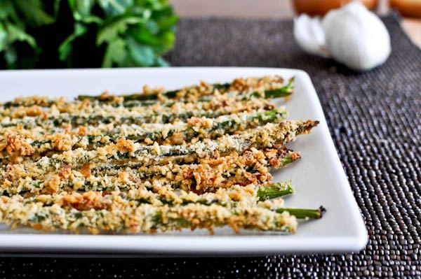 Crispy Parmesan Asparagus Sticks