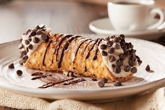 Chocolate Chip Cookie Cannolis via Tripadvisor