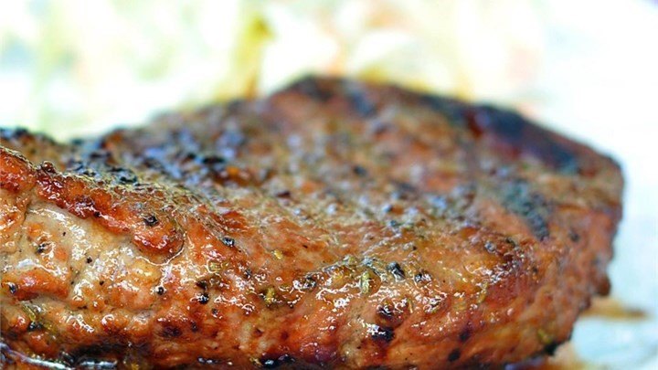 Grilled Delmonico Steaks via Allrecipes
