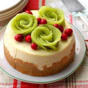 Very-Vanilla-Slow-Cooker-Cheesecake Via Taste of home
