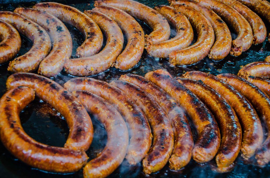 Grilled Hurka Sausage