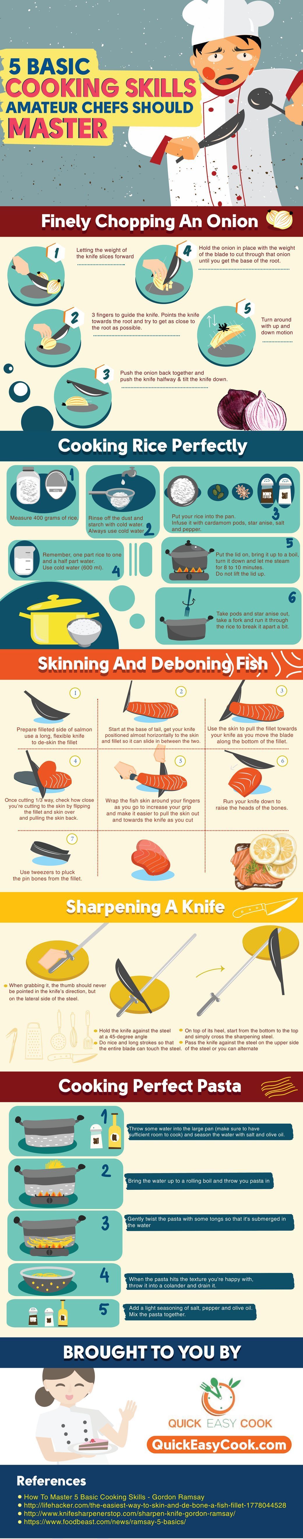 5 basic cooking skills