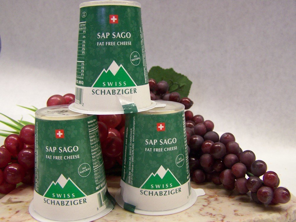 Sap Sago Cheese via 201 Cheeses