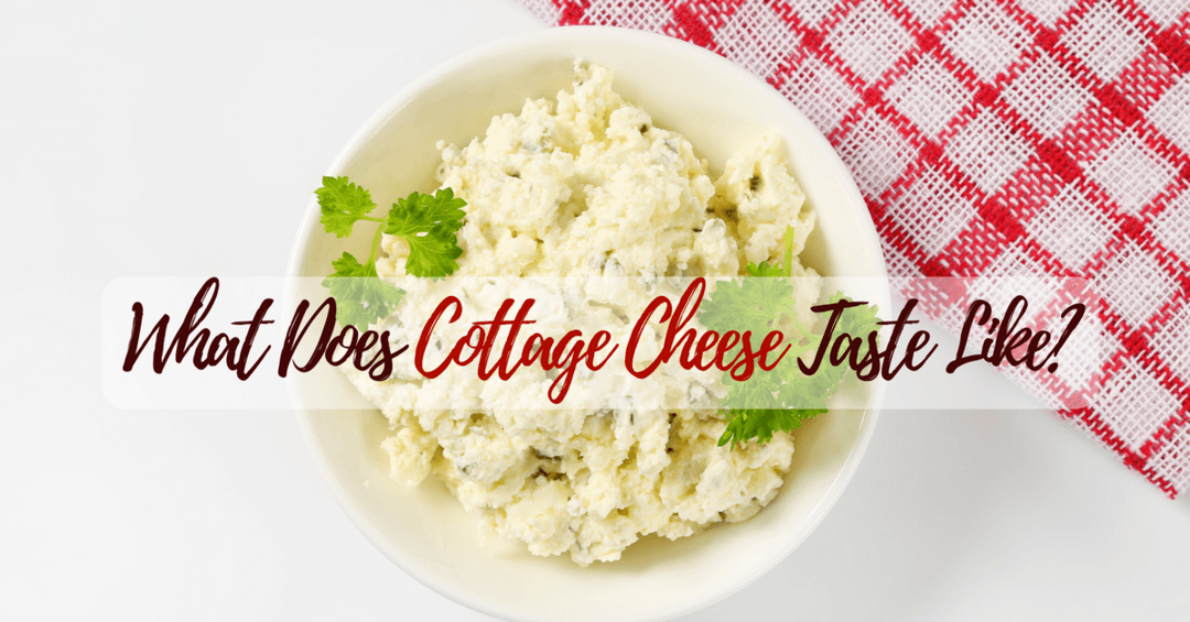 what does cottage cheese taste like